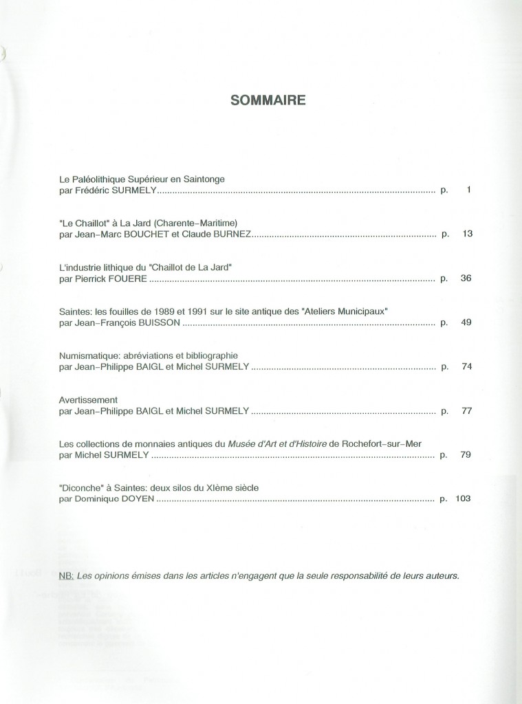 2) 1991-SOMMAIRE