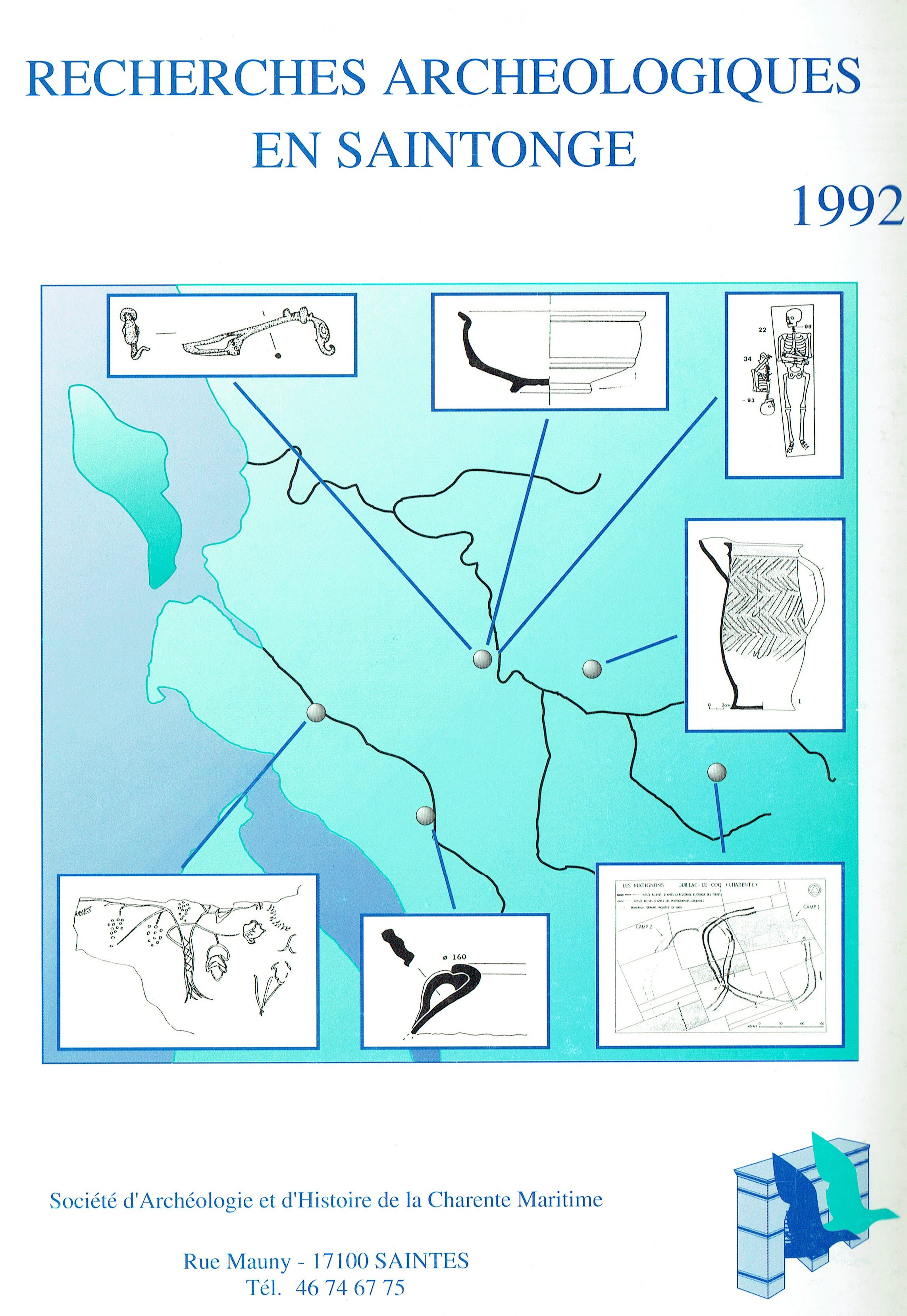 Recherches Archéologiques en Saintonge – 1992