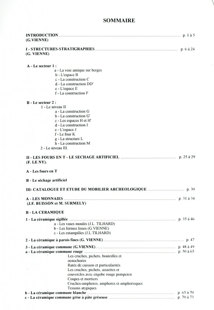 7) 1993 - sommaire page 1