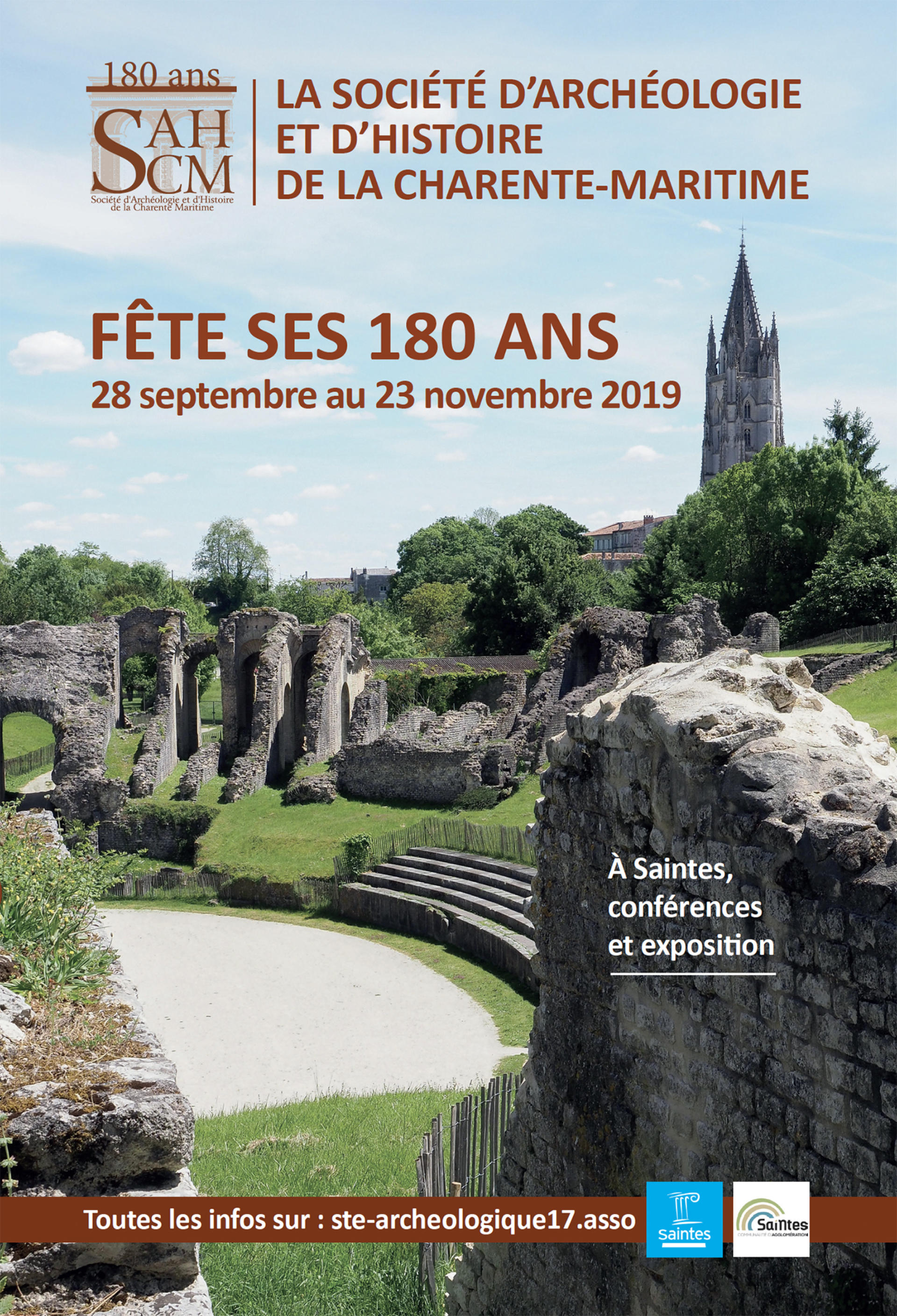 La SahCM fête ses 180 ans-1839/2019.