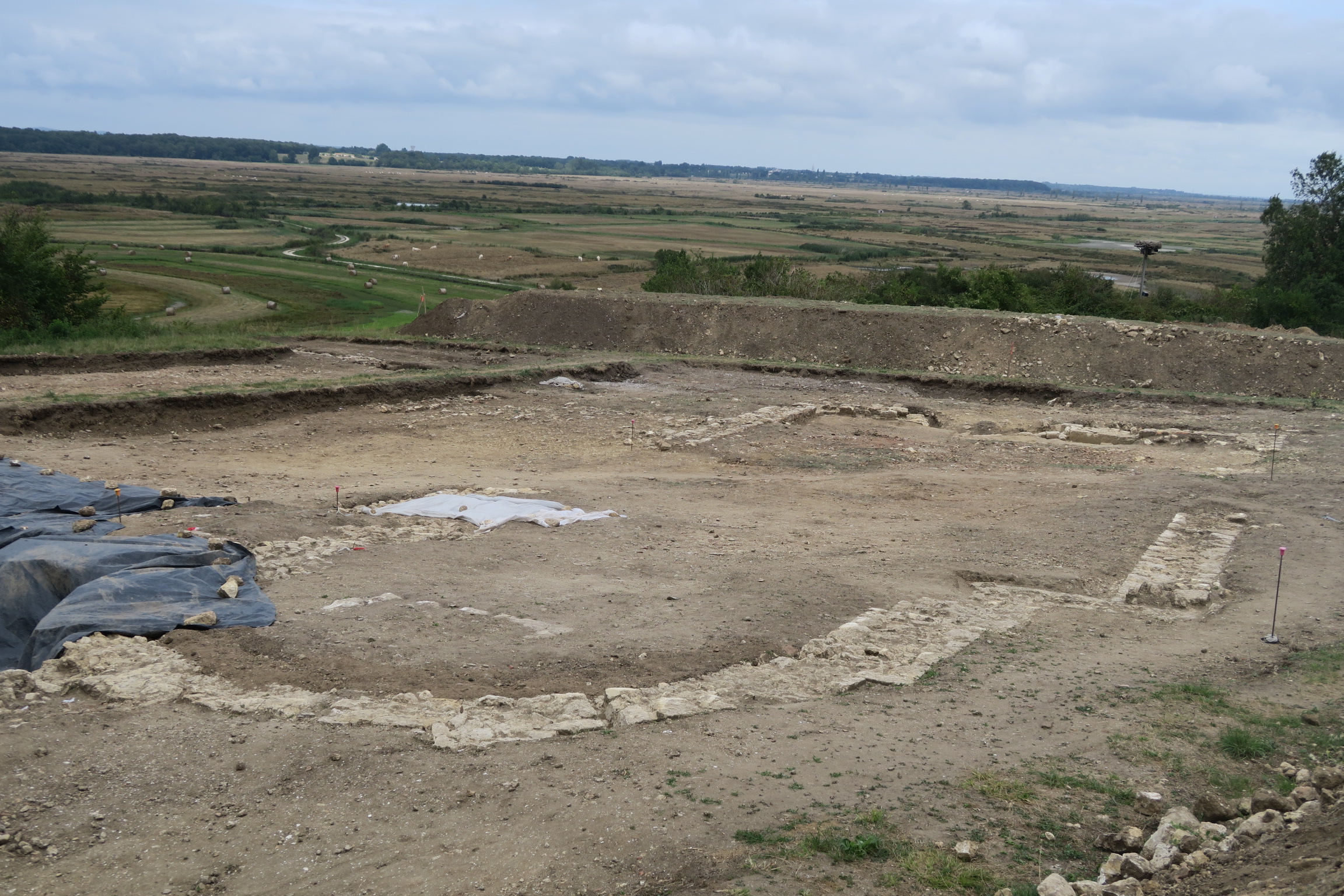 La Tour de Broue , campagne de fouilles 2019