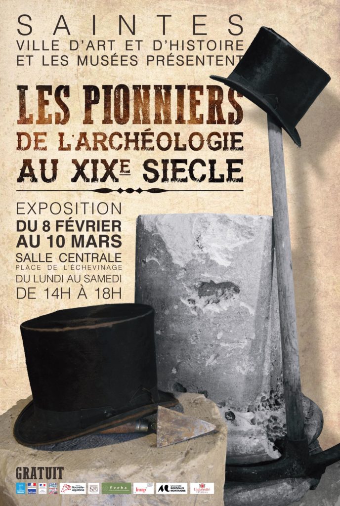 Affiche Pionniers de l'archéologie