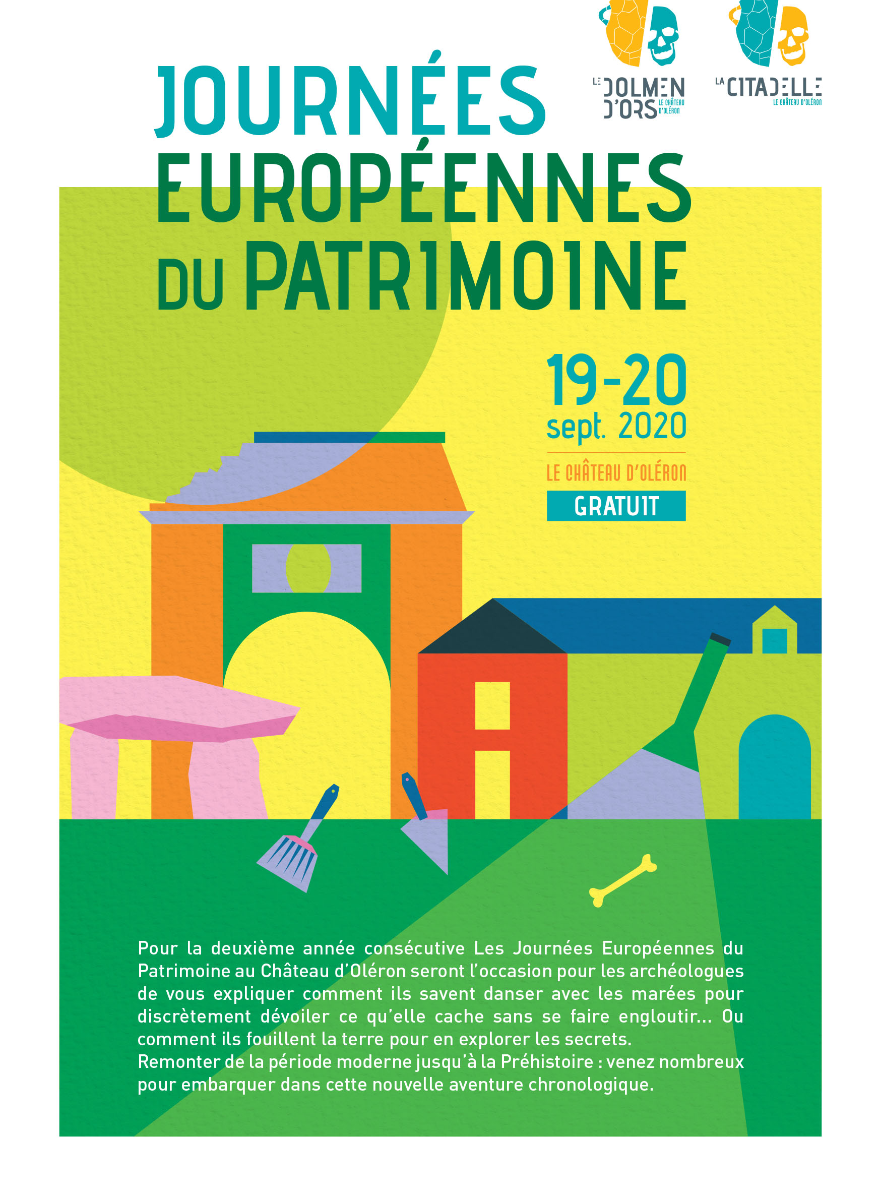 Journées Européennes du Patrimoine : Le château d’Oléron.