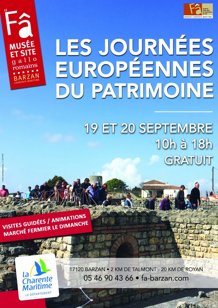 Les Journées Européennes du Patrimoine sur le site du Fâ.