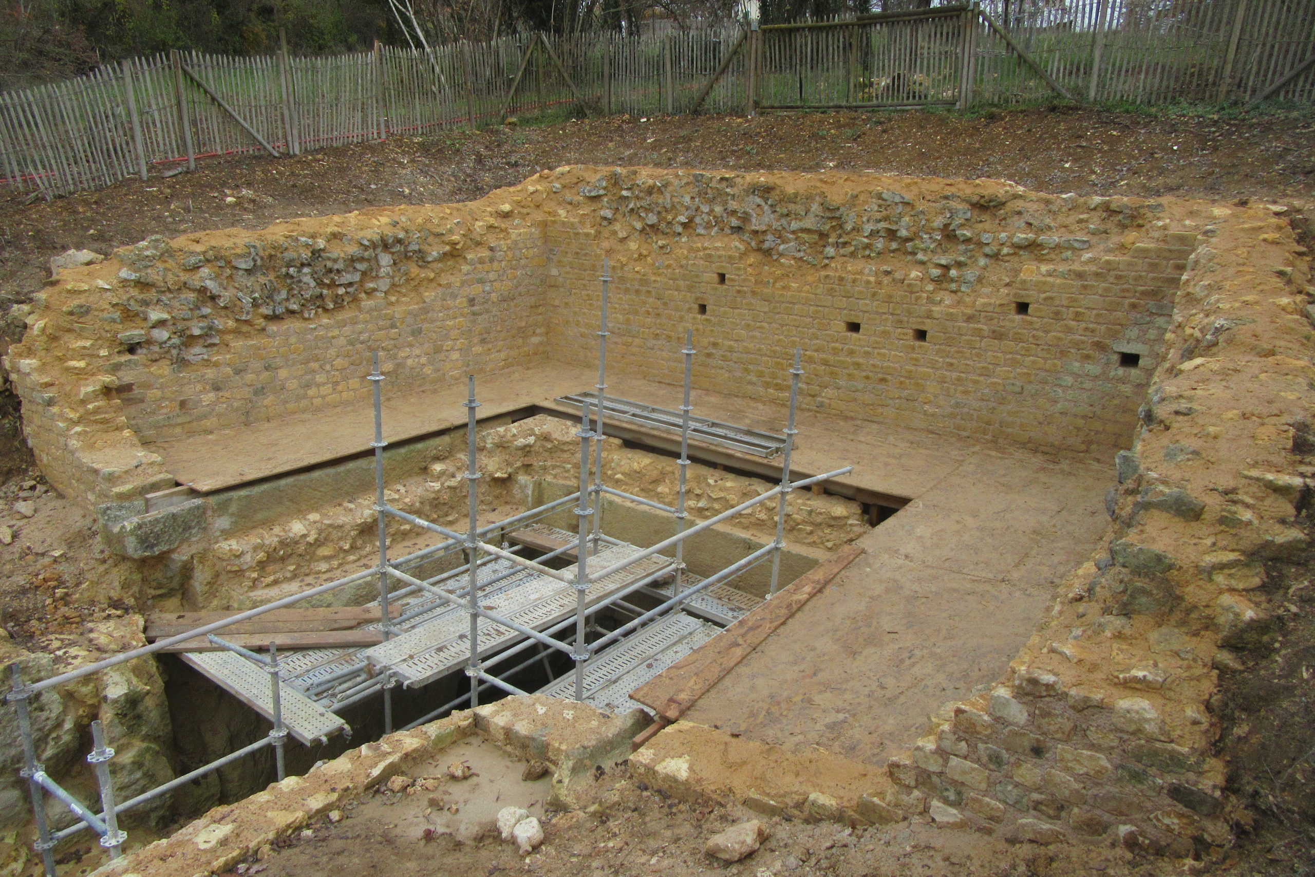 Mise en valeur de l’aqueduc gallo-romain de Saintes: fin des travaux de la partie haute « source de la Grand-Font.