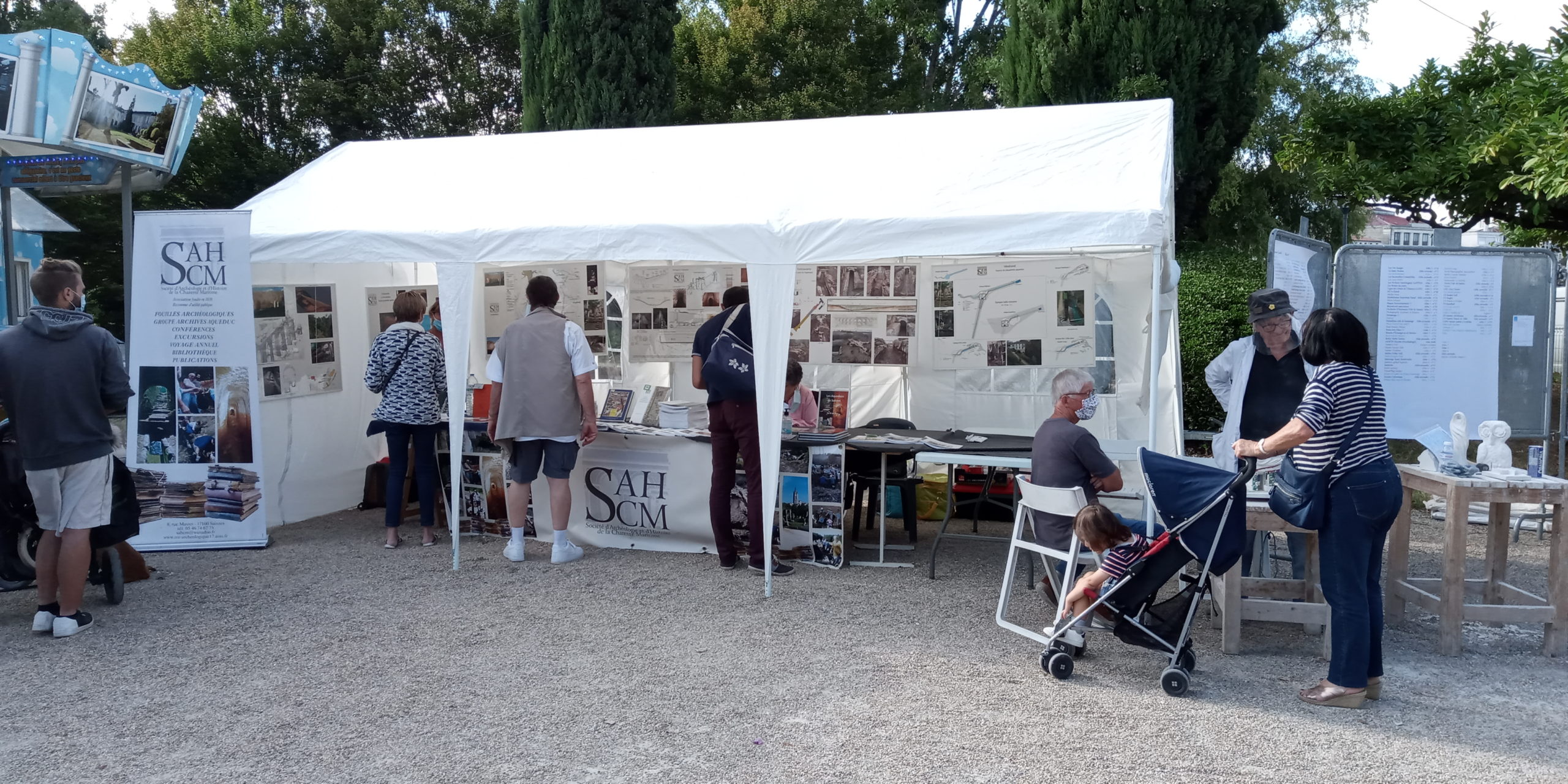 Participation de la SahCM au village associatif , les 2 et 3 septembre 2023.