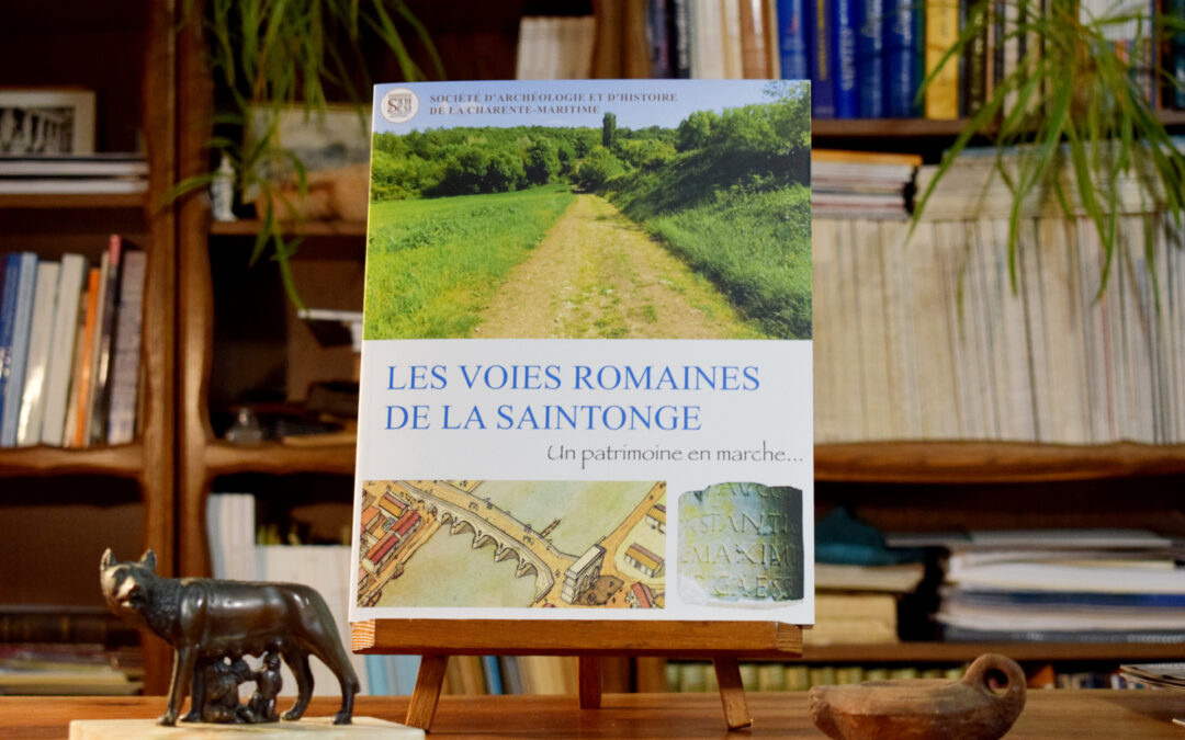 Les « Voies romaines de la Saintonge », ouvrage publié par le SahCM a été présenté au public le 2 décembre 2022.