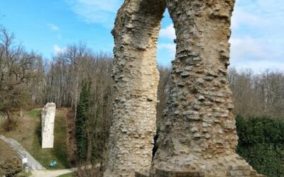 Topo aux aqueducs antiques de Saintes.
