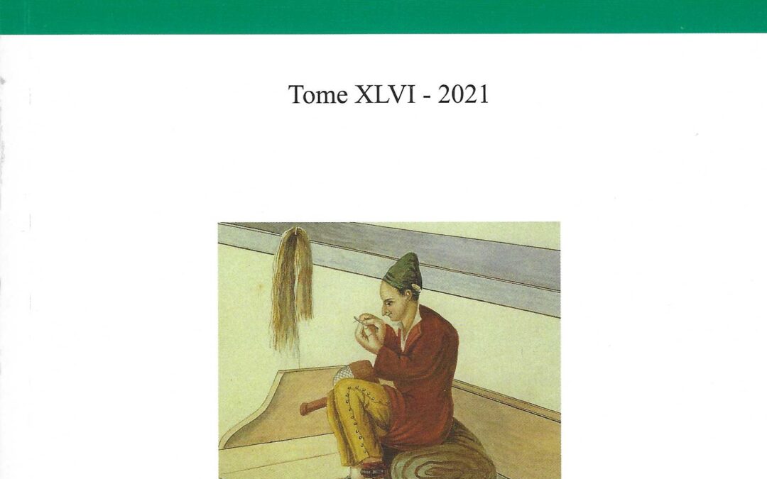 Revue de la Saintonge & de l’Aunis – Tome XLVI – 2021 – 20 €