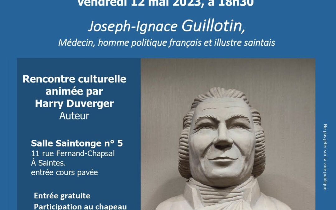 « Joseph-Ignace Guillotin par Harry Duverger , auteur.