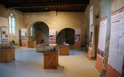 Exposition:  Les grands chantiers archéologiques saintais depuis 20 ans.